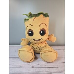 Disney Parks Big Feet Foot 10" Baby Groot Guardians Of The Galaxy Plush Marvel